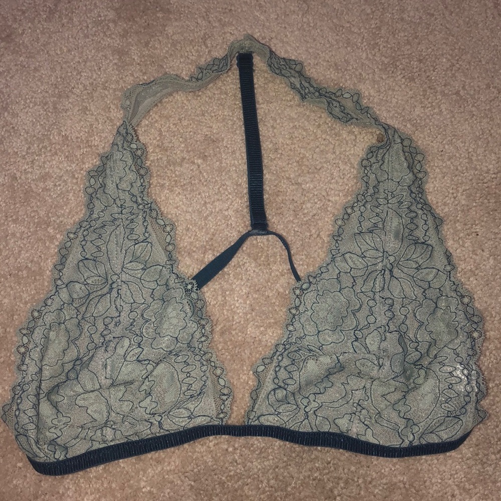unlined floral bralette
